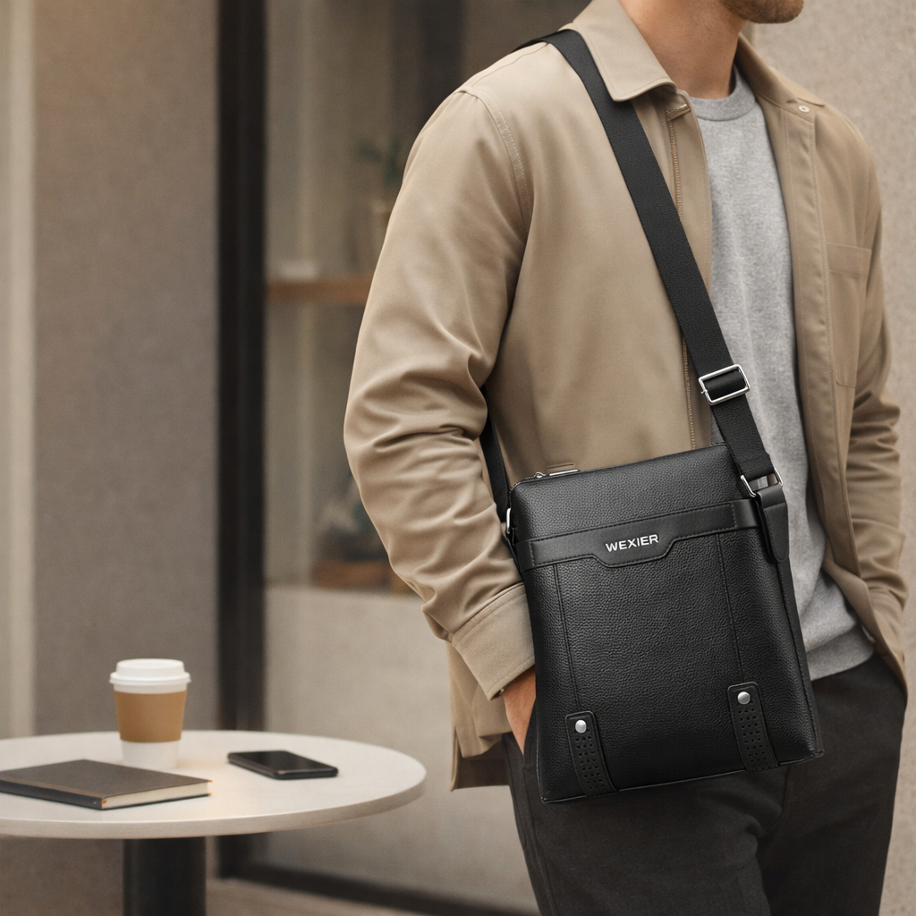 New Men's Shoulder Bag - Casual Crossbody Backpack